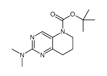 5-Boc-2-(dimethylamino)-5,6,7,8-tetrahydropyrido[3,2-d]pyrimidine Structure