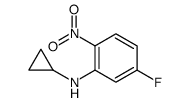 N-环丙基-5-氟-2-硝基苯胺图片
