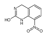 8-nitro-3,4-dihydro-1H-quinazolin-2-one结构式