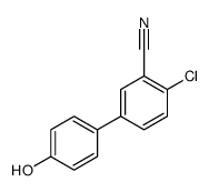 4-CHLORO-4'-HYDROXY-[1,1'-BIPHENYL]-3-CARBONITRILE structure