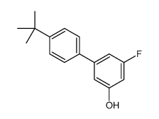 3-(4-tert-butylphenyl)-5-fluorophenol结构式