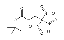 tert-butyl 4,4,4-trinitrobutanoate结构式