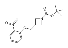 1-BOC-3-(2-nitrophenoxyMethyl)azetidine Structure