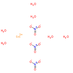 六水硝酸钐结构式