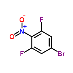5-Bromo-1,3-difluoro-2-nitrobenzene structure