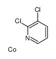 cobalt,2,3-dichloropyridine Structure