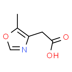 5-Methyloxazole-4-acetic Acid Structure
