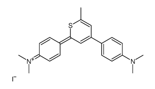 2-Methyl-4,6-bis(N,N-dimethylaminophenyl)thiopyrliumiodide picture
