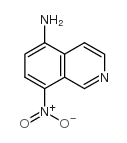 8-nitroisoquinolin-5-amine Structure