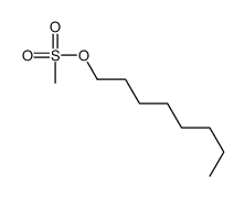 octyl methanesulfonate结构式