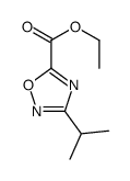 3-异丙基-1,2,4-噁二唑-5-羧酸乙酯结构式