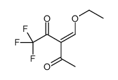 3-(乙氧基亚甲基)-1,1,1-三氟-2,4-戊二酮结构式