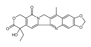 7-Methyl-10,11-methylenedioxy-20(S)-CPT结构式