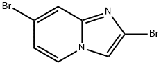 2,7-Dibromo-imidazo[1,2-a]pyridine Structure