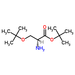 H-D-Ser(But)-Obut HCl structure