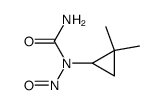N-(2,2-dimethylcyclopropyl)-N-nitrosourea结构式