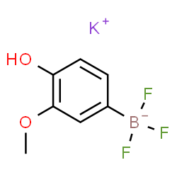 Potassium 4-hydroxy-3-methoxyphenyltrifluoroborate picture