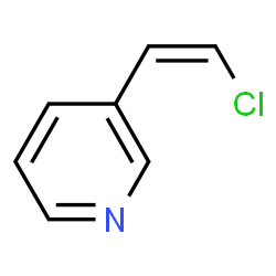 Pyridine, 3-(2-chloroethenyl)- (9CI)结构式