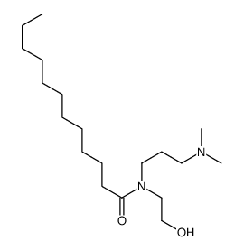 N-[3-(dimethylamino)propyl]-N-(2-hydroxyethyl)dodecanamide Structure