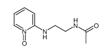 Acetamide, N-[2-[(1-oxido-2-pyridinyl)amino]ethyl]- (9CI)结构式
