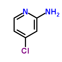 2-氨基-4-氯吡啶结构式