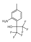 2-(2-氨基-4-甲基-苯基)-1,1,1,3,3,3-六氟-2-丙醇结构式