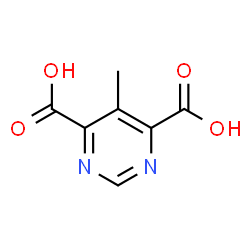 5-Methylpyrimidine-4,6-dicarboxylic acid Structure