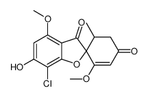 6-demethylgriseofulvin structure