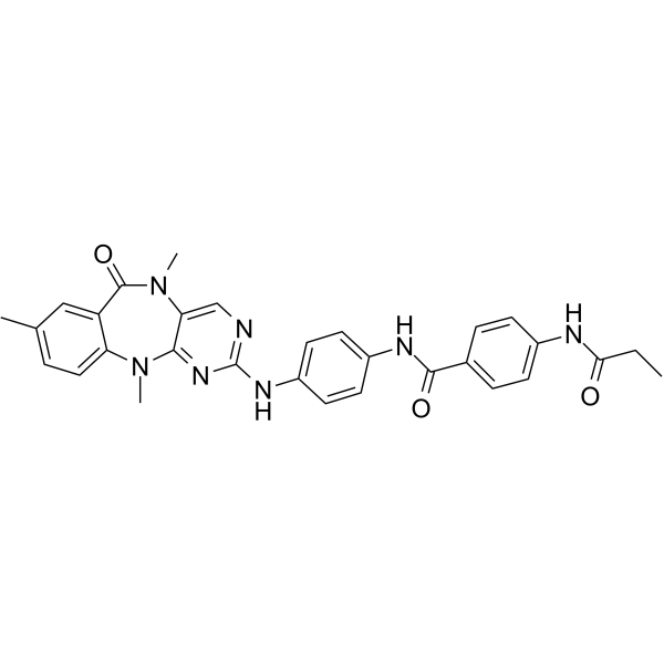 Aurora kinase inhibitor-8结构式