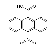 acide nitro-10 anthracenecarboxylique-9结构式