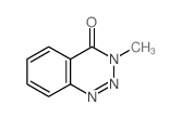 1,2,3-Benzotriazin-4(3H)-one,3-methyl-结构式