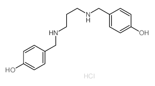 p-Cresol, a,a'-(trimethylenediimino)di-, dihydrochloride (8CI) Structure