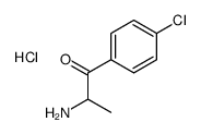 4-Chlorocathinone (hydrochloride)结构式