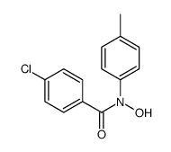 4-chloro-N-hydroxy-N-(4-methylphenyl)benzamide Structure