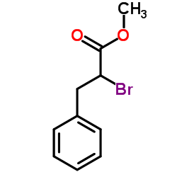 Methyl 2-bromo-3-phenylpropanoate structure
