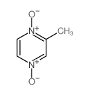 Pyrazine, 2-methyl-,1,4-dioxide Structure