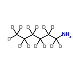 正己胺-D13结构式