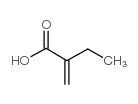 Butanoic acid,2-methylene- structure
