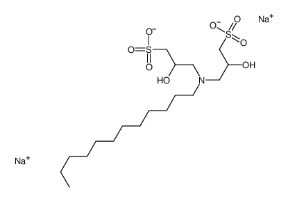月桂亚氨基双羟丙基磺酸二钠结构式