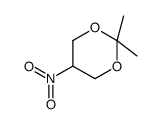 2,2-dimethyl-5-nitro-1,3-dioxane结构式