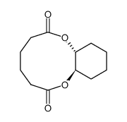 trans-1,2-Adiponylcyclohexan结构式