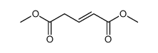 dimethyl pent-2-enedioate Structure