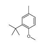 2-tert-butyl-4-methylanisole结构式
