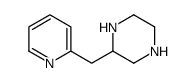 2-(2-吡啶甲基)哌嗪结构式