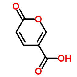2-Oxo-2H-pyran-5-carboxylic acid Structure