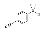 4-氯二氟甲基-苯甲腈结构式