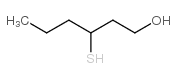 3-巯基-1-己醇结构式