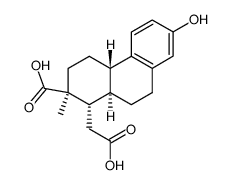 3-hydroxy-16,17-seco-estra-1,3,5(10)-triene-16,17-dioic acid Structure