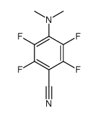 4-(dimethylamino)-2,3,5,6-tetrafluorobenzonitrile Structure