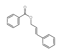 苯甲酸肉桂酯结构式